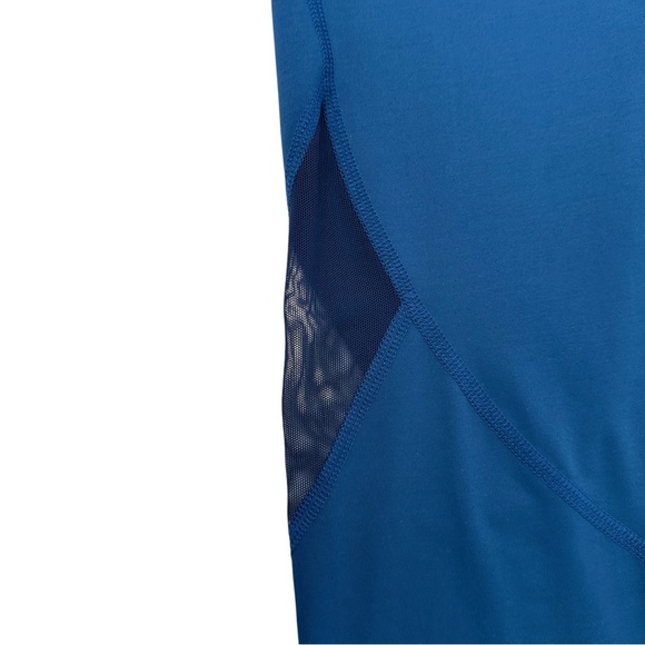 Alala Blue Cropped Leggings Yoga Pants sz M - Picture 2 of 8